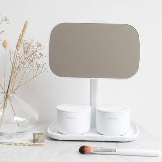 Lusterko z tacką Brabantia ReNew White - 12