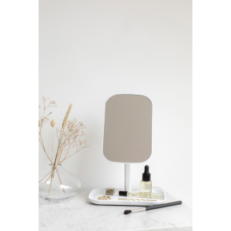  Brabantia ReNew White mirror with tray - 11