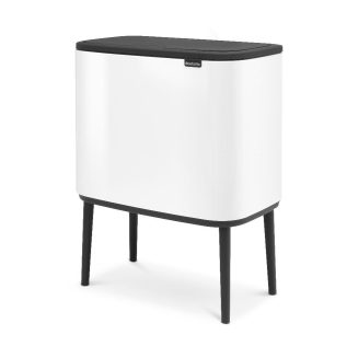 Kosz Brabantia Bo Touch Bin 11+11+11 l White - 2