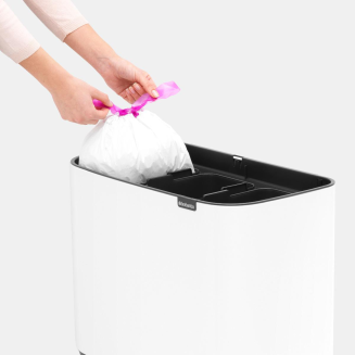 Kosz Brabantia Bo Touch Bin 11+11+11 l White - 8
