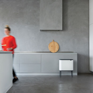 Kosz Brabantia Bo Touch Bin 11+11+11 l White - 11