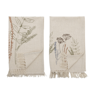 Komplet 2 ręczników kuchennych Bloomingville Bea 45x70 cm | SZYBKA WYSYŁKA 24H - 2