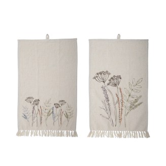  Kitchen towel 2 pcs. Bloomingville Bea 45x70 cm - 3