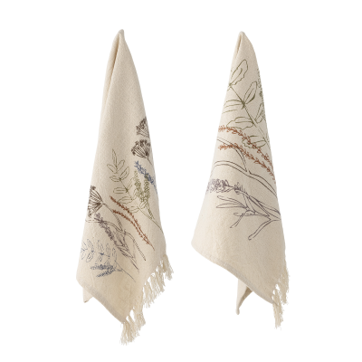  Kitchen towel 2 pcs. Bloomingville Bea 45x70 cm