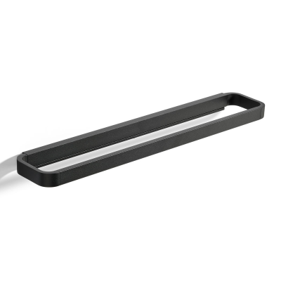 Reling na ręczniki Zone Denmark Rim Black 44 cm