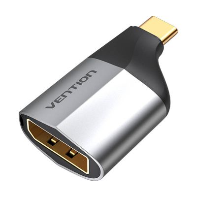 Adapter VENTION TCCH0 USB-C-DisplayPort (czarny)
