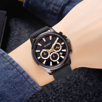 Zegarek Męski Skmei 2071LBKBK + BOX - 3