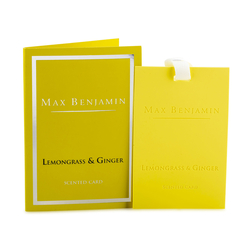 Max Benjamin Karta zapachowa Lemongrass & Ginger