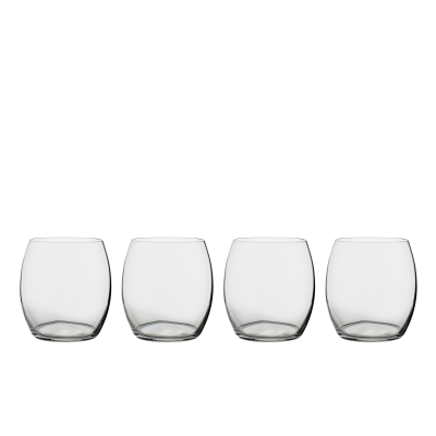 Set of 4 Bitz water glasses 530 ml