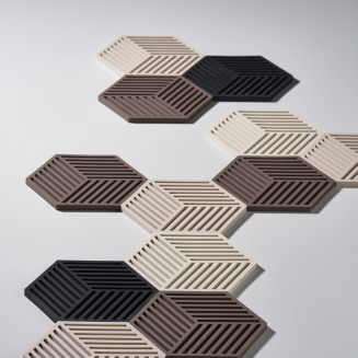  Zone Denmark Hexagon Denim Dish Mat 16x14 cm - 2