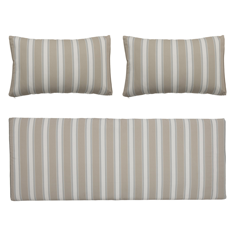  Bloomingville Mundo Beige sofa cushion cover set