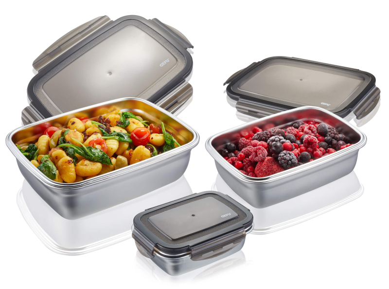  GEFU | Set of 3 PREPPO containers
