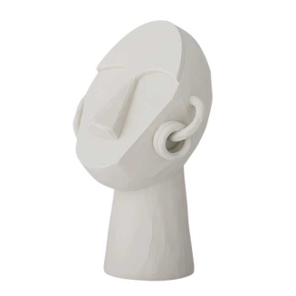 Rzeźba Bloomingville Luelle Deco White 24 cm - 4