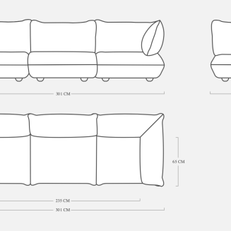 Sofa Fatboy Sumo Grand Velvet Almond - 7