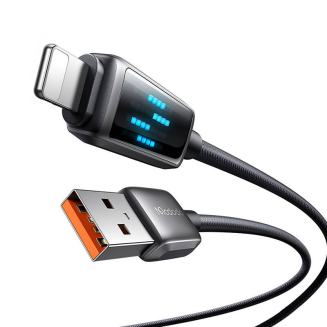 Kabel USB-A do Lightning Mcdodo CA-5250, wyświetlacz LED, 1.2m - 2