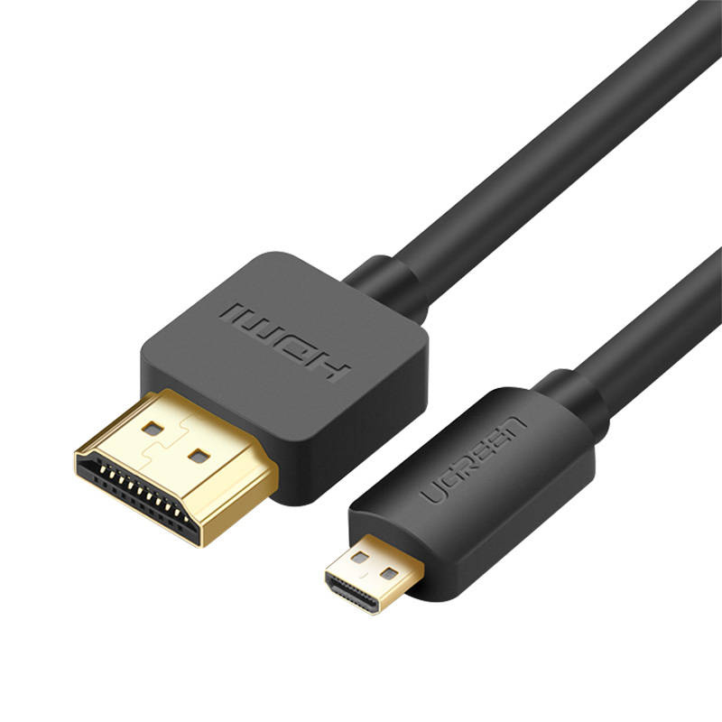 Kabel UGREEN HD127 micro HDMI-HDMI 1.5m (czarny)