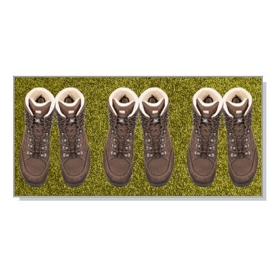  Keilbach Perfetto shoe pad 77x37 cm green