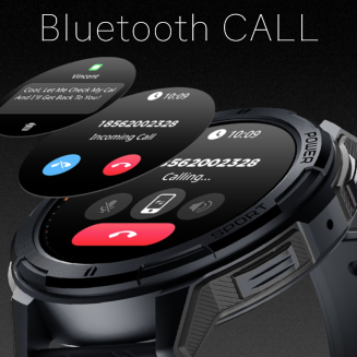 Smartwatch Męski Rubicon RNCF26-1 BLACK - 5
