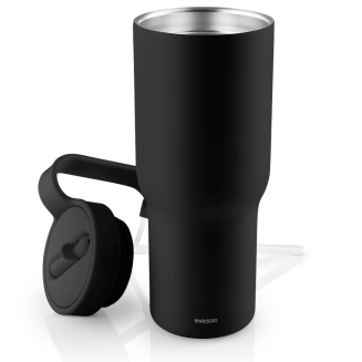 Kubek termiczny ze słomką Eva Solo Sip'n'Go 900 ml Black | CENA SPECJALNA - 5