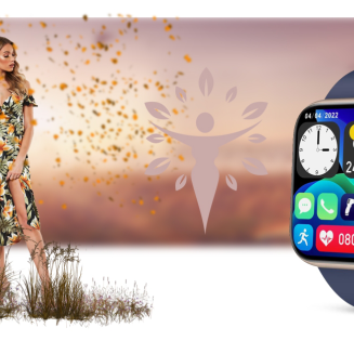 Smartwatch Damski Gravity GT3-4 Różowo-Granatowy - 19