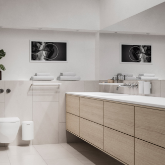 Reling na ręczniki Zone Denmark Rim White 44 cm - 3