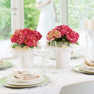 Doniczka Lechuza Mini Deltini czerwony połysk - 6