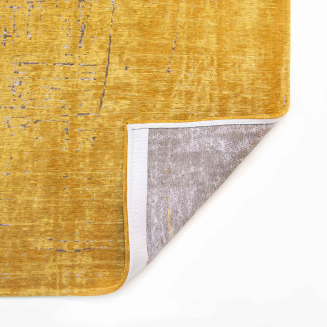 Okrągły dywan Louis de Poortere Mad Men Griff liberty gold 240 cm - 2