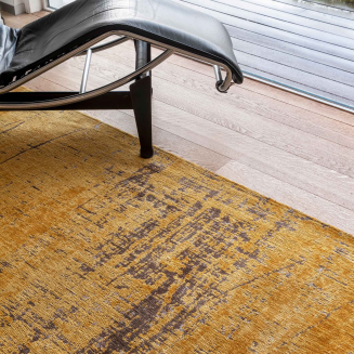 Okrągły dywan Louis de Poortere Mad Men Griff liberty gold 240 cm - 6