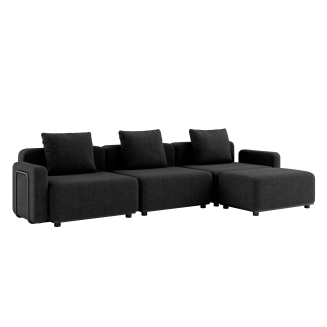 Sofa ogrodowa SACKit Cobana Lounge Sofa 4 Seater Cobana Black - 10
