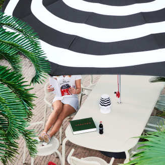 Combi Offer 5: Fatboy Tablo Toní garden table + 6 x Fatboy Bistro Chair Toní garden chair - 9