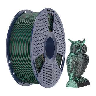  Sunlu PLA+ Silk Dual Color Filament (Black-Green) - 2