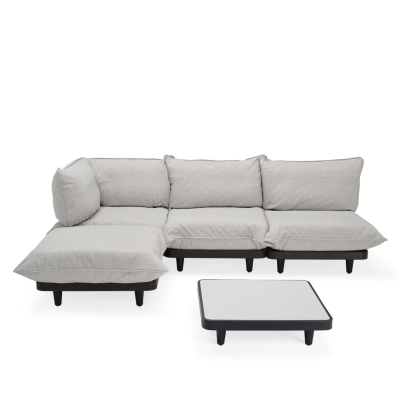 Zestaw mebli ogrodowych Fatboy Paletti Set Large Mist ze stolikiem | PROMOCJA: POKROWIEC GRATIS!