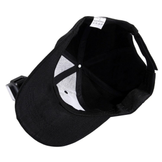  PULUZ Cap with Sports Camera Mount (Black) - 5