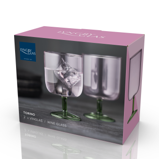 Kieliszki do wina Lyngby Glas Torino Pink 300 ml - 2 szt. - 4