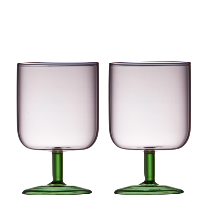 Kieliszki do wina Lyngby Glas Torino Pink 300 ml - 2 szt.