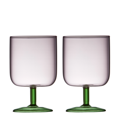 Kieliszki do wina Lyngby Glas Torino Pink 300 ml - 2 szt.