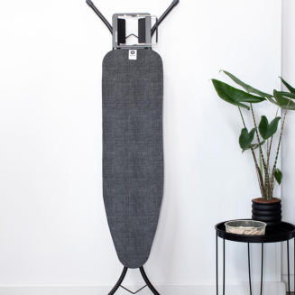 Deska do prasowania Brabantia A 110x30 cm z podstawą na żelazko parowe Denim Black - 6