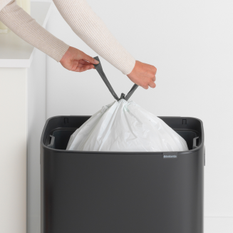 Kosz Brabantia Bo Touch Bin 60l czarny mat - 9