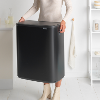 Kosz Brabantia Bo Touch Bin 60l czarny mat - 11