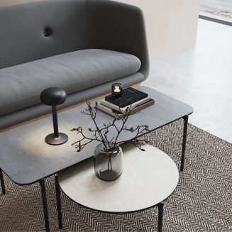 Stolik Eva Solo Savoye Ceramic Beige ø 90 cm - 2