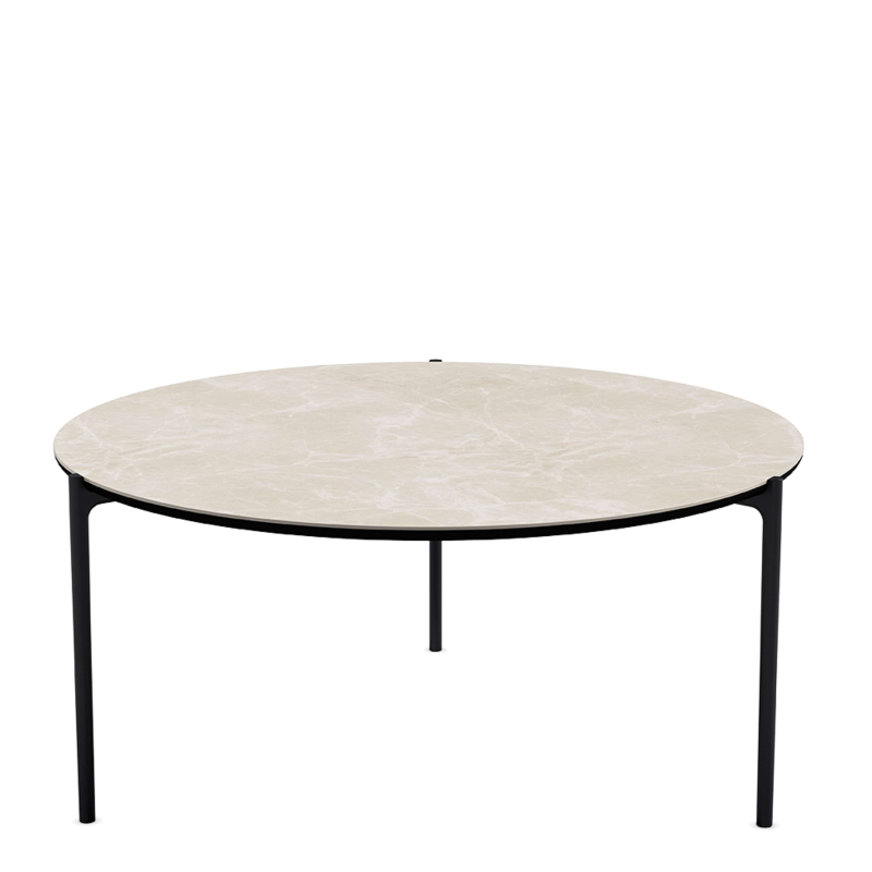  Stolik Eva Solo Savoye Ceramic Beige ø 90 cm