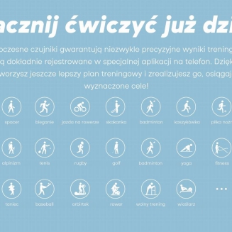 Smartwatch Damski GRAVITY GT15-12 Granatowy Pasek Silikonowy + Czarna Bransoleta - 13