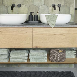 Ręcznik Aquanova Sava Beige 55x100 cm - 4