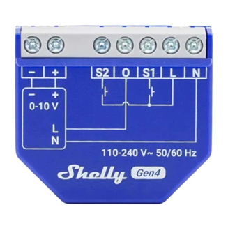 Ściemniacz SHELLY Dimmer 0/1-10V PM Gen4 - 2