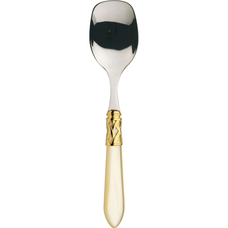 Łyżeczka do cukru/lodów Casa Bugatti Aladdin Ivory/Gold