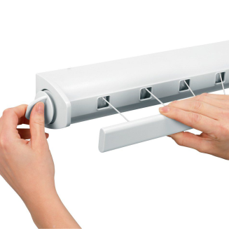 Suszarka łazienkowa rozciągana Brabantia 22 m White - 3