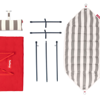 Hamak Fatboy Headdemock Superb z poduszką Stripe Cacao | PROMOCJA: POKROWIEC GRATIS! - 4