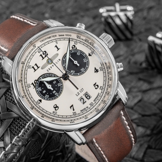 Zegarek Męski ZEPPELIN Graf Chronograph LZ 127 + BOX - 5