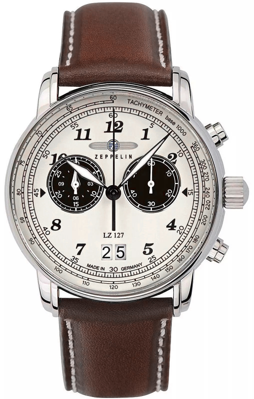 Zegarek Męski ZEPPELIN Graf Chronograph LZ 127 + BOX