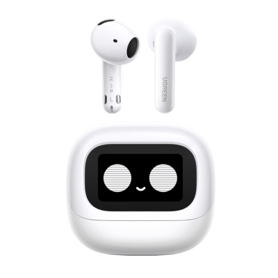 Słuchawki douszne UGREEN TWS WS216 LightBuds Magic (białe)